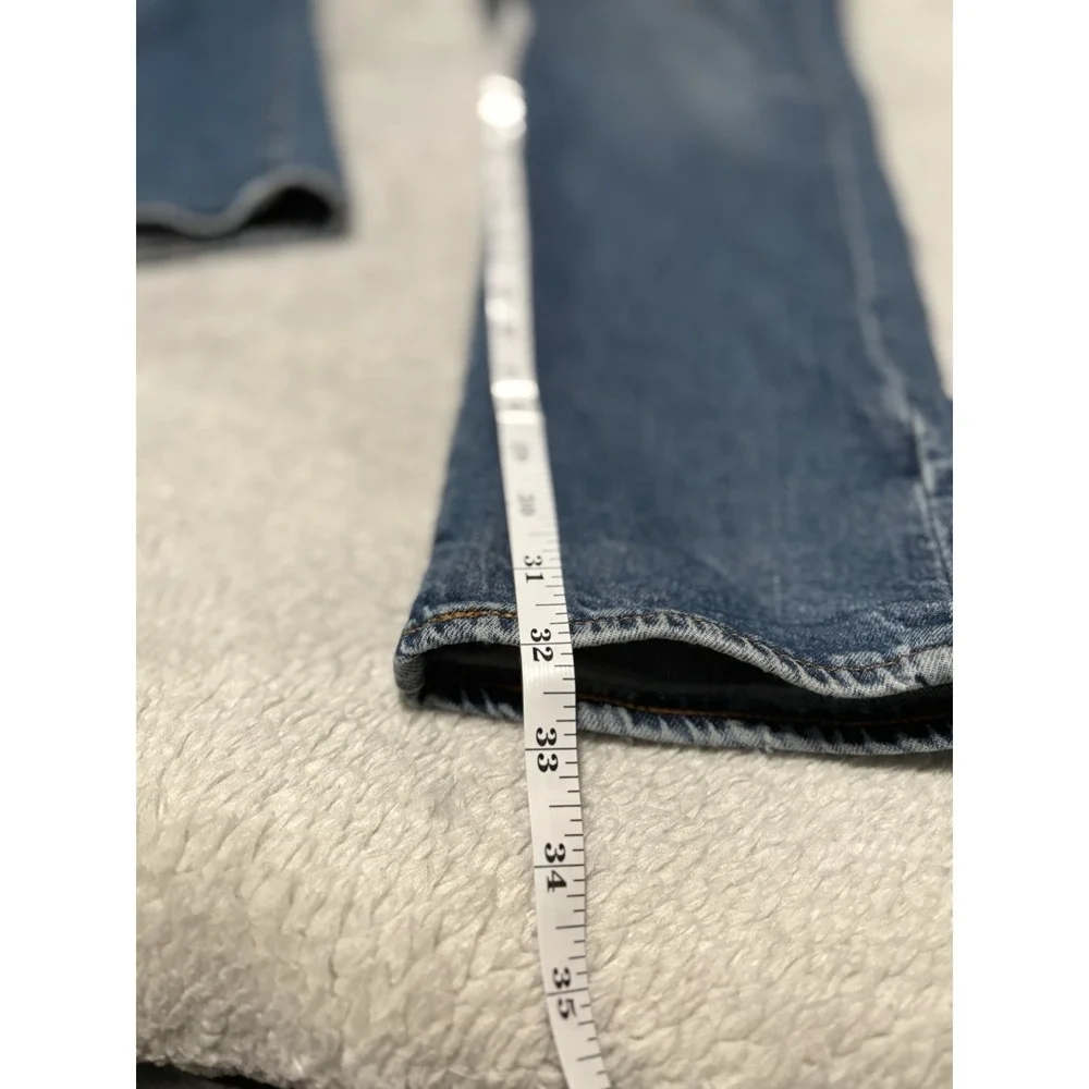 Levi's 512 Premium Slim Tapered Blue Mens Jeans Size 38x32 Pants‎ Stretch